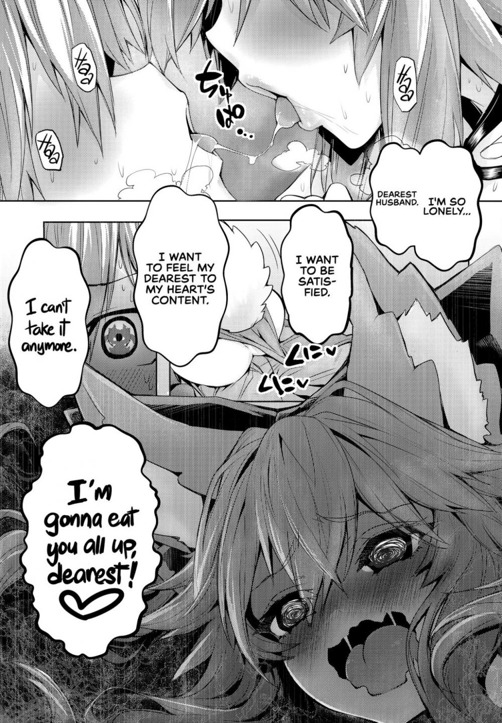 Hentai Manga Comic-Good Yandere Wife Tamamo-chan-Read-4